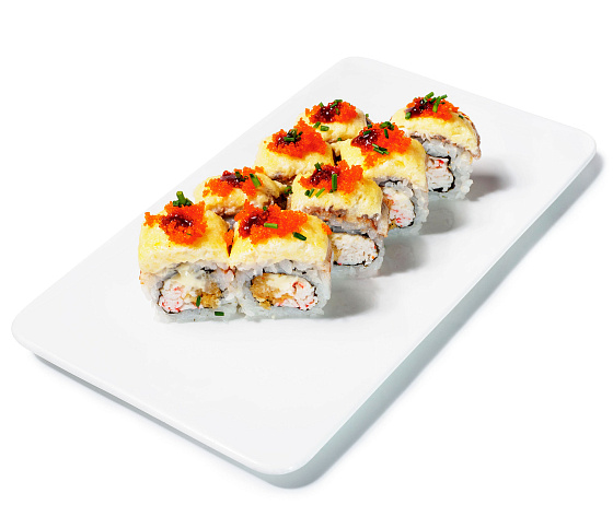 Ролл запеченный с угрем 1