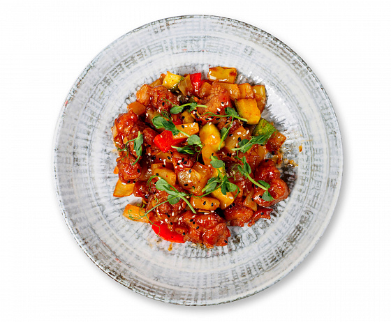 Курица в кисло-сладком соусе 1