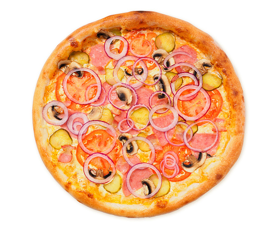 Пицца деревенская 1